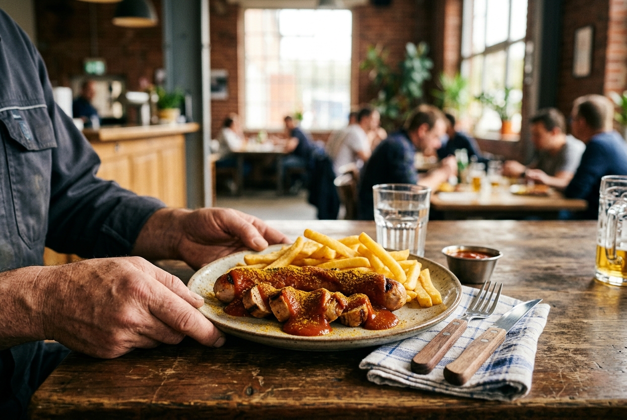 Volkswagen's employee-only currywurst