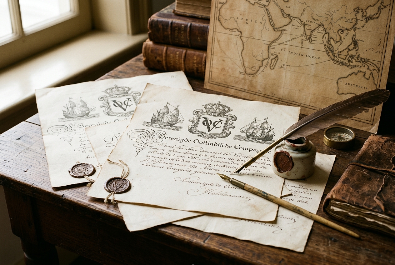 A 1602 charter gave investors something they'd never had before