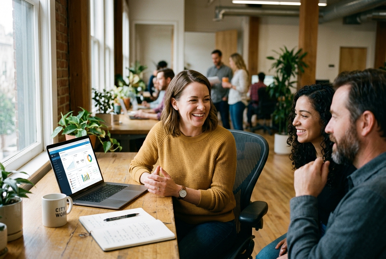 Salesforce's no-software marketing campaign